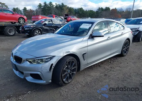 2018 BMW 440I Gran Coupe xDrive z USA, uszkodzony, nr VIN WBA4J7C54JBH13889